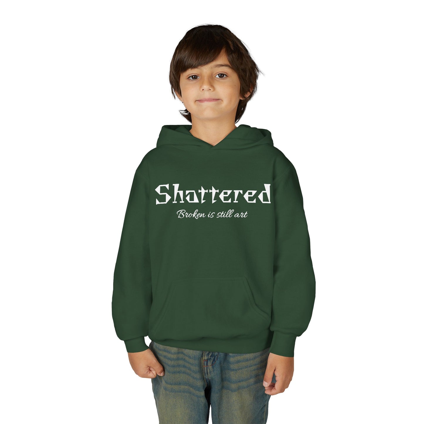 “Shattered” - Youth Hoodie