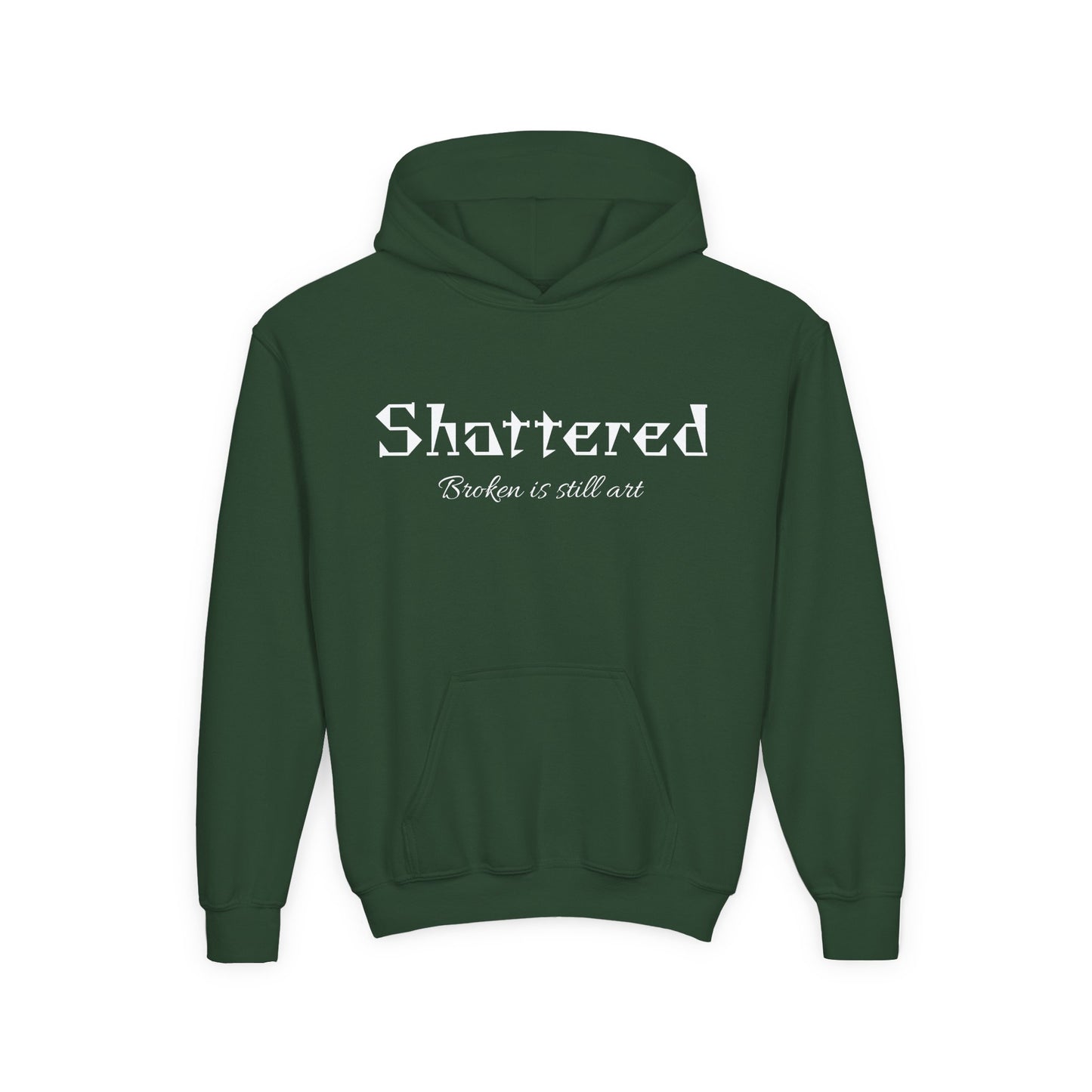 “Shattered” - Youth Hoodie