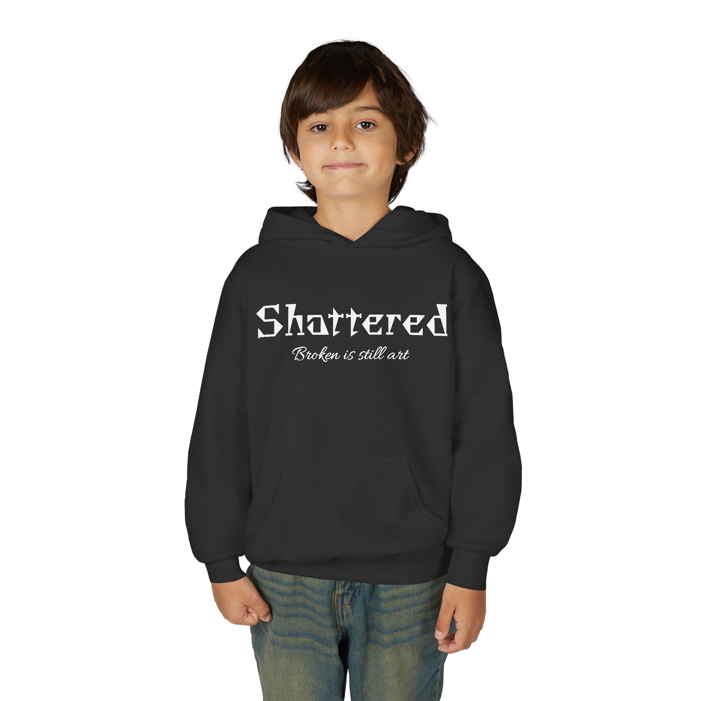 “Shattered” - Youth Hoodie