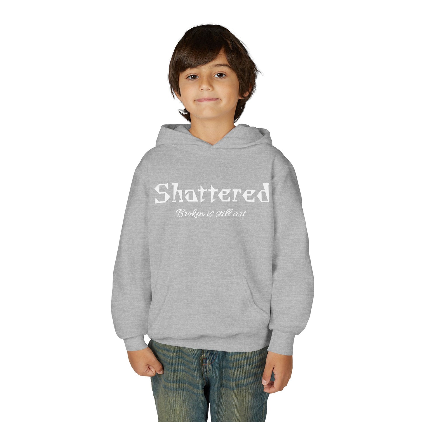 “Shattered” - Youth Hoodie