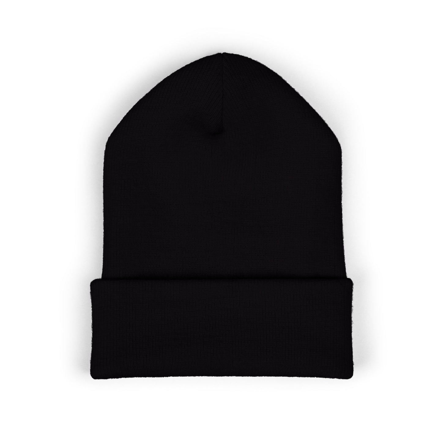 Embroidered "Shattered" Cuffed Beanie